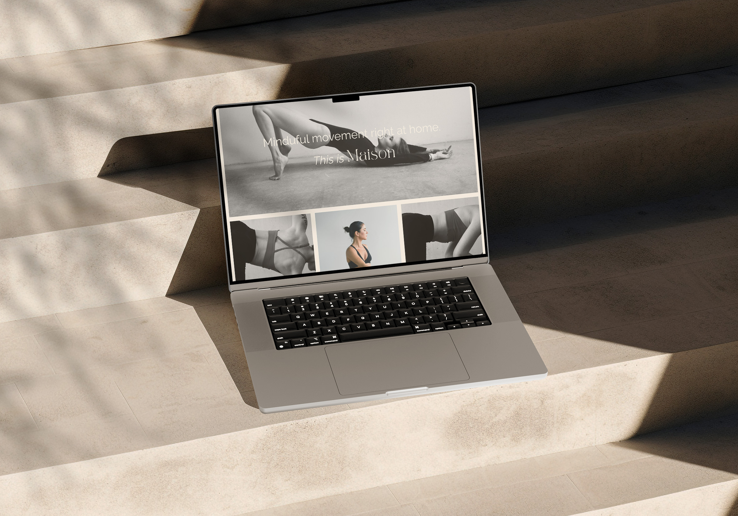 website mockup